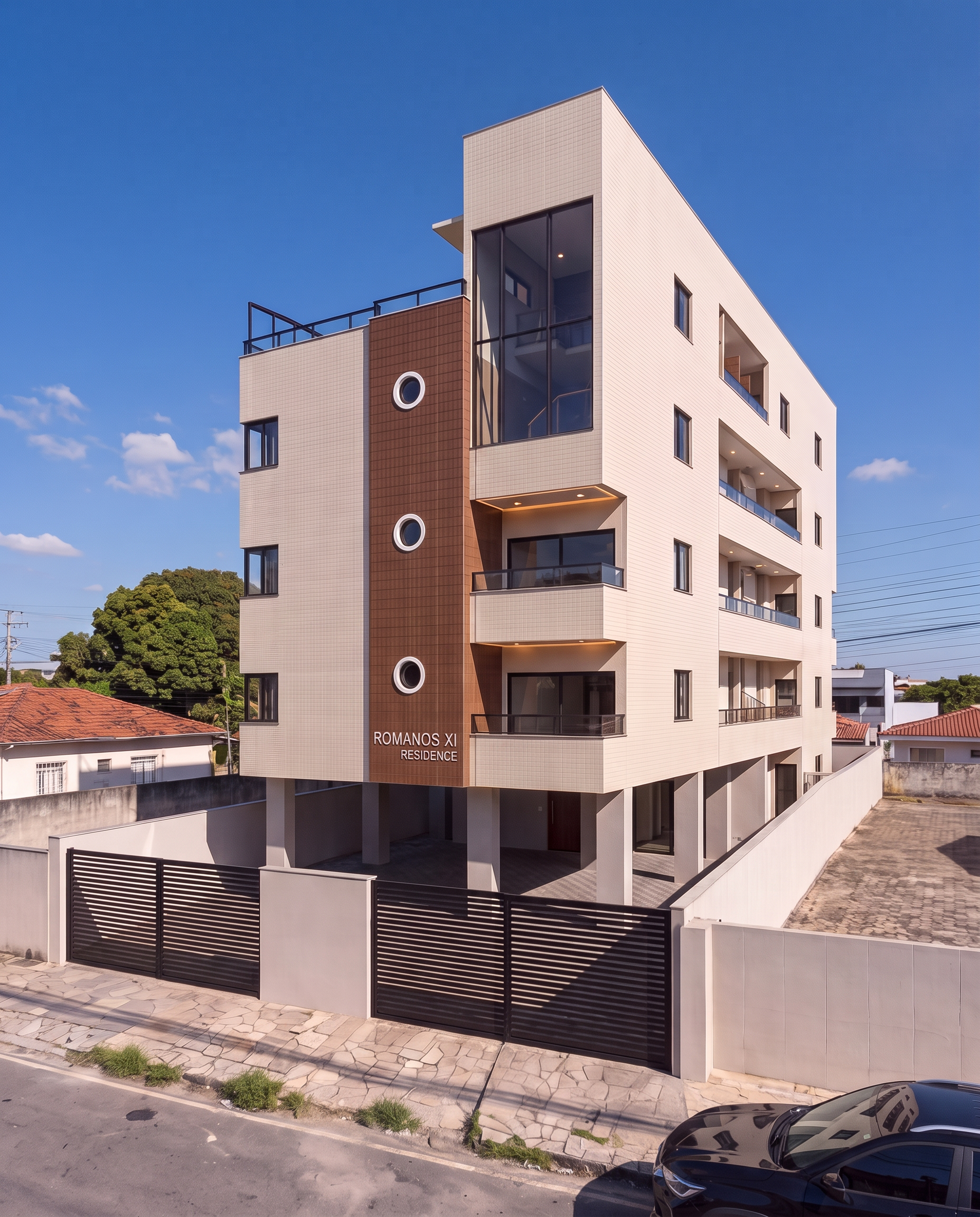 Romanos XI Residence — fachada